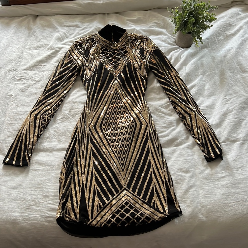 Sequin Mini Dress - worn once!